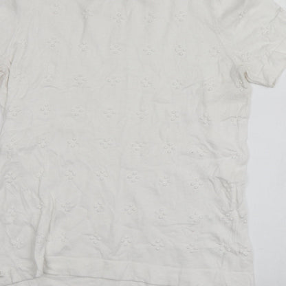 Womens UK Size 14 TU White Pullover Jumper