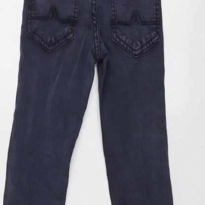 Mayoral Girls Blue  Cotton Skinny Jeans Size 6 Years  Regular