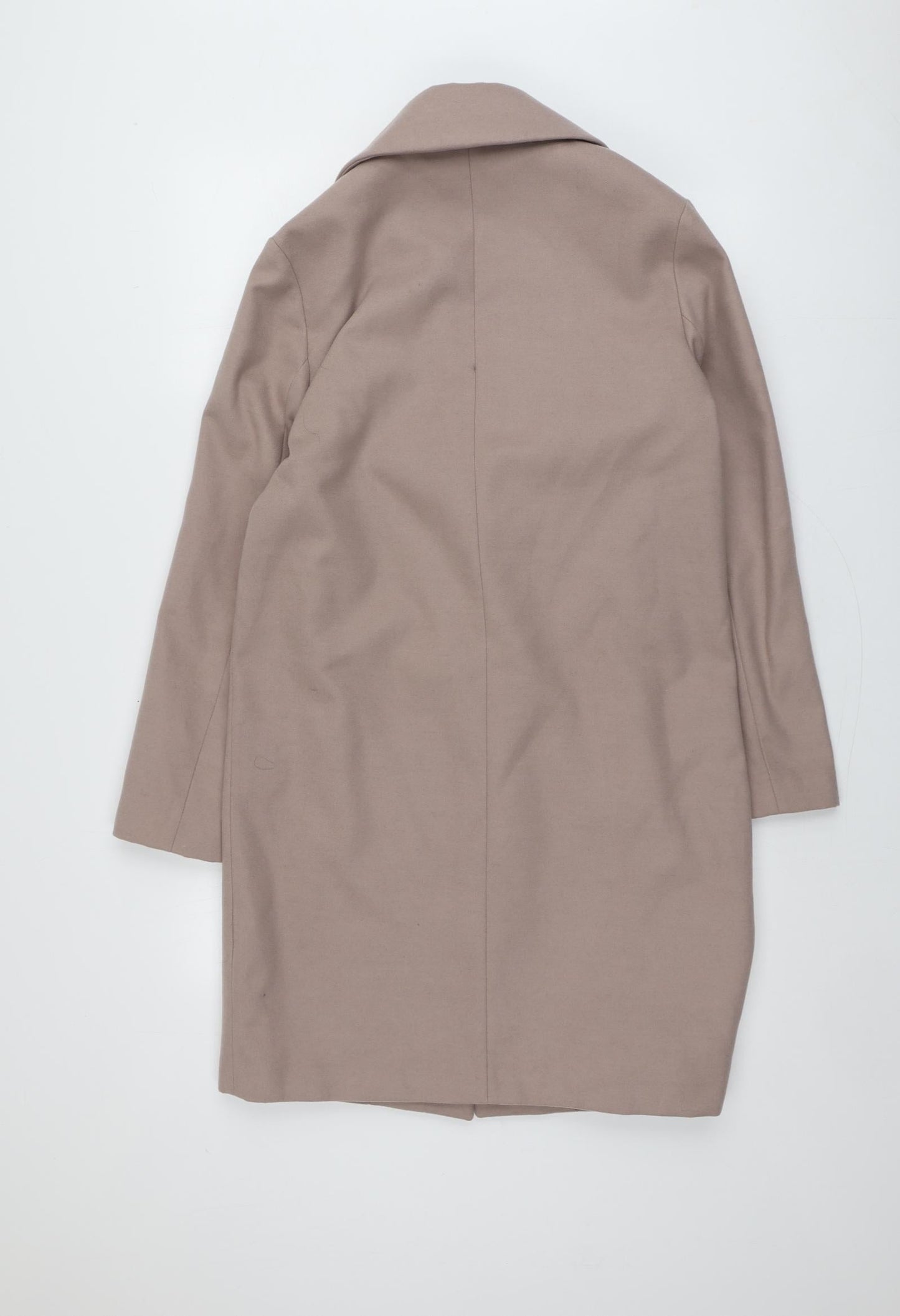 Womens UK Size 8 New Look Pink Overcoat