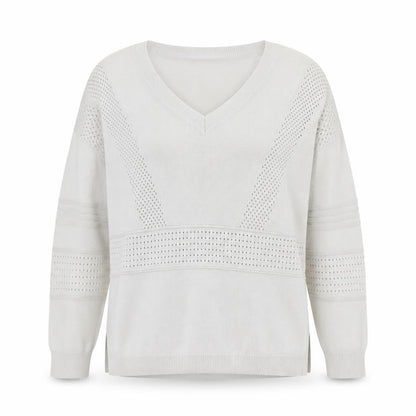 Womens UK Size 8 Topshop White Pullover Jumper