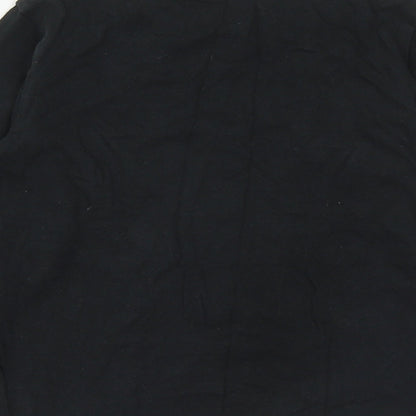 NEXT Boys Black  Cotton Pullover Sweatshirt Size 6 Years   - Game on