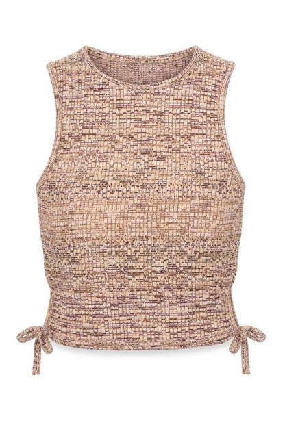 Matalan Girls Multicoloured  Polyester Basic Tank Size 13 Years Round Neck