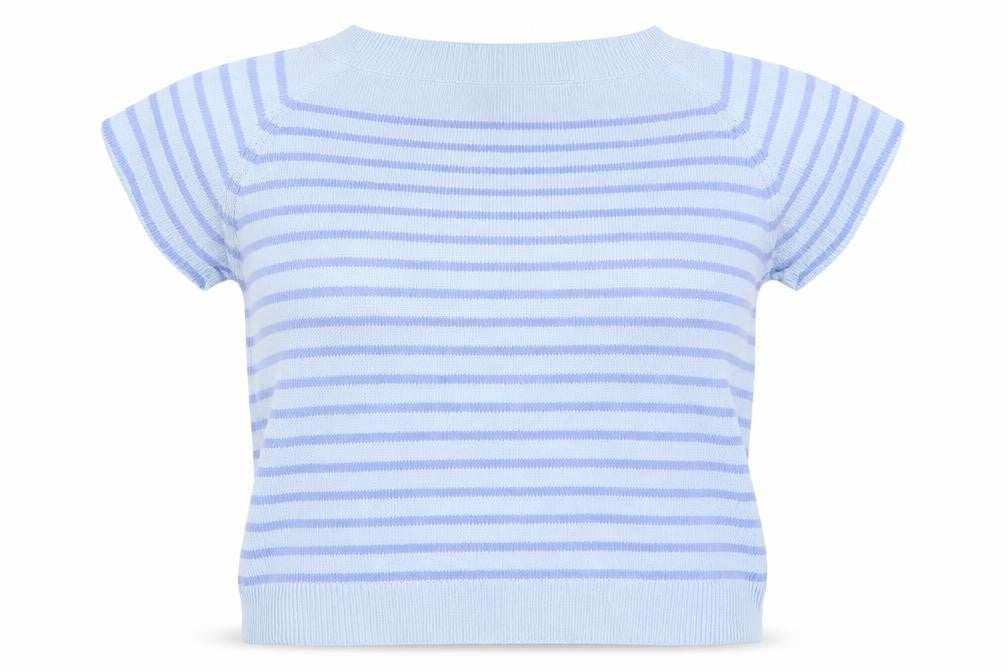 Womens UK Size M EWM Blue Pullover Jumper
