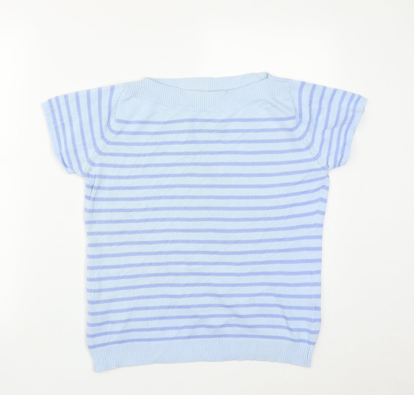 Womens UK Size M EWM Blue Pullover Jumper
