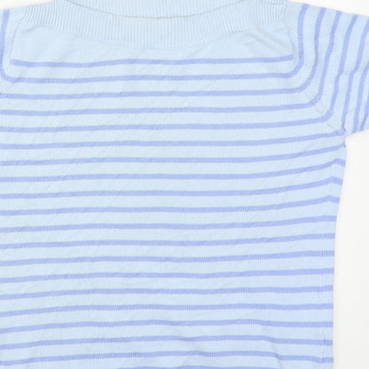 Womens UK Size M EWM Blue Pullover Jumper