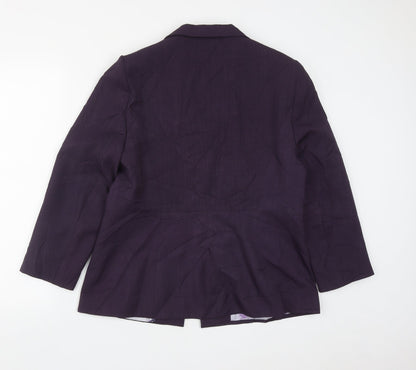 Womens UK Size 16 NL Collection Purple Jacket