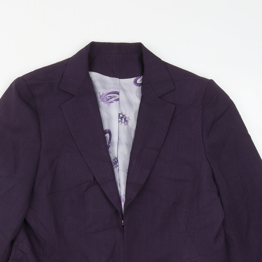 Womens UK Size 16 NL Collection Purple Jacket