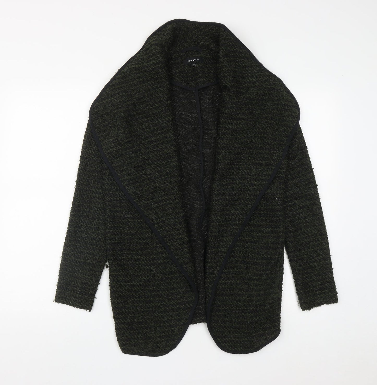 Womens UK Size 10 New Look Green Cardigan Jumper