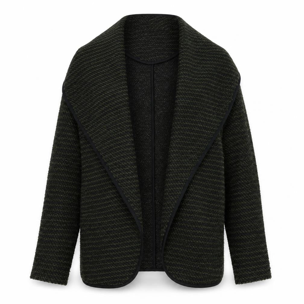 Womens UK Size 10 New Look Green Cardigan Jumper