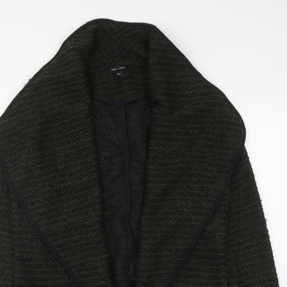 Womens UK Size 10 New Look Green Cardigan Jumper