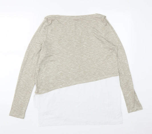 Womens UK Size 12 River Island Brown Pullover Jumper