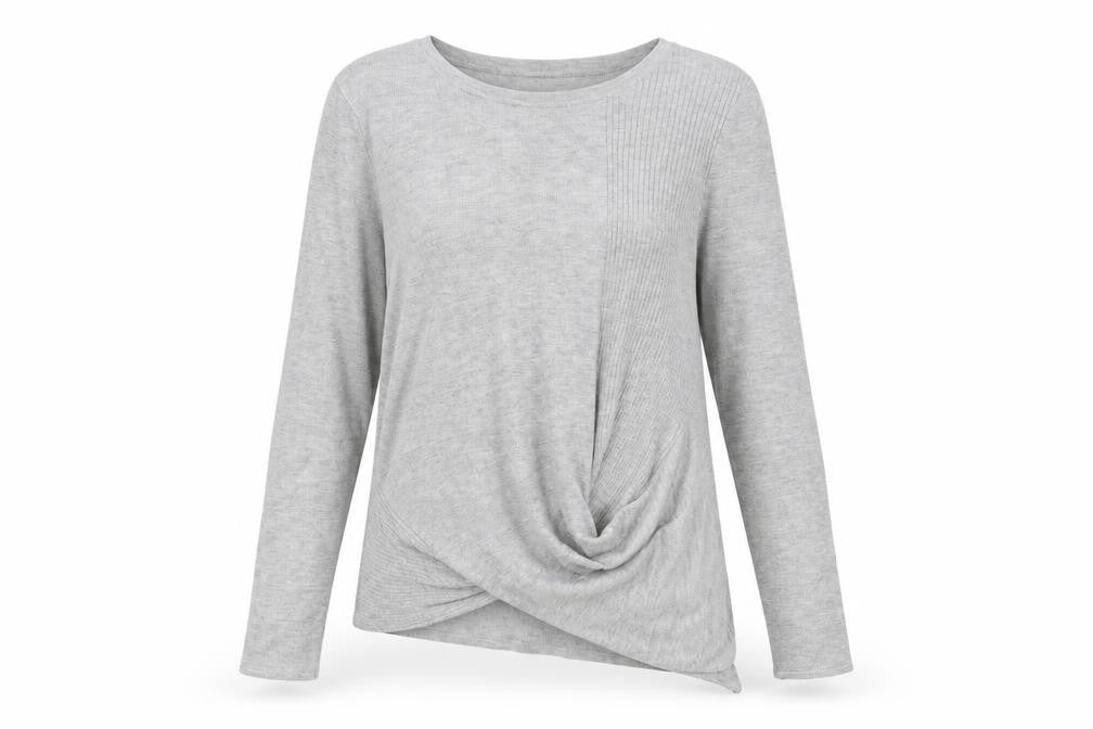 Womens UK Size 12 River Island Grey Pullover Jumper