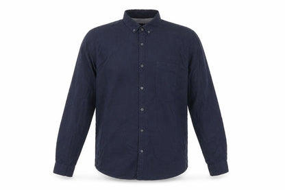 Mens UK Size L Debenhams Blue  Button-Up Long Sleeve Casual Shirt