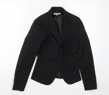Womens UK Size 4 H&M Black Jacket