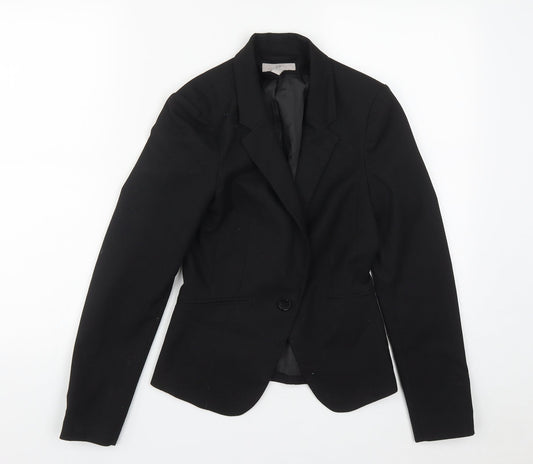 Womens UK Size 4 H&M Black Jacket