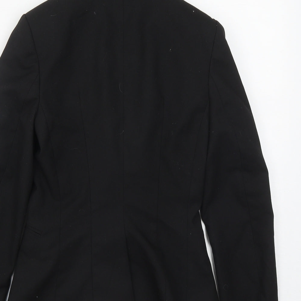 Womens UK Size 4 H&M Black Jacket
