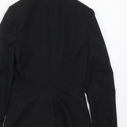 Womens UK Size 4 H&M Black Jacket