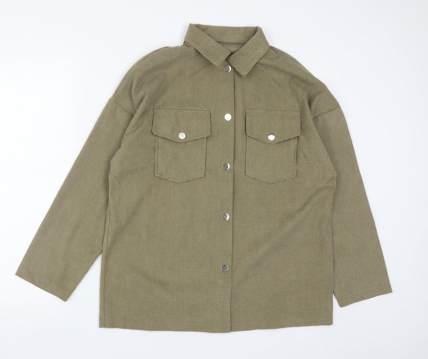 SheIn Womens Green   Jacket  Size M  Snap