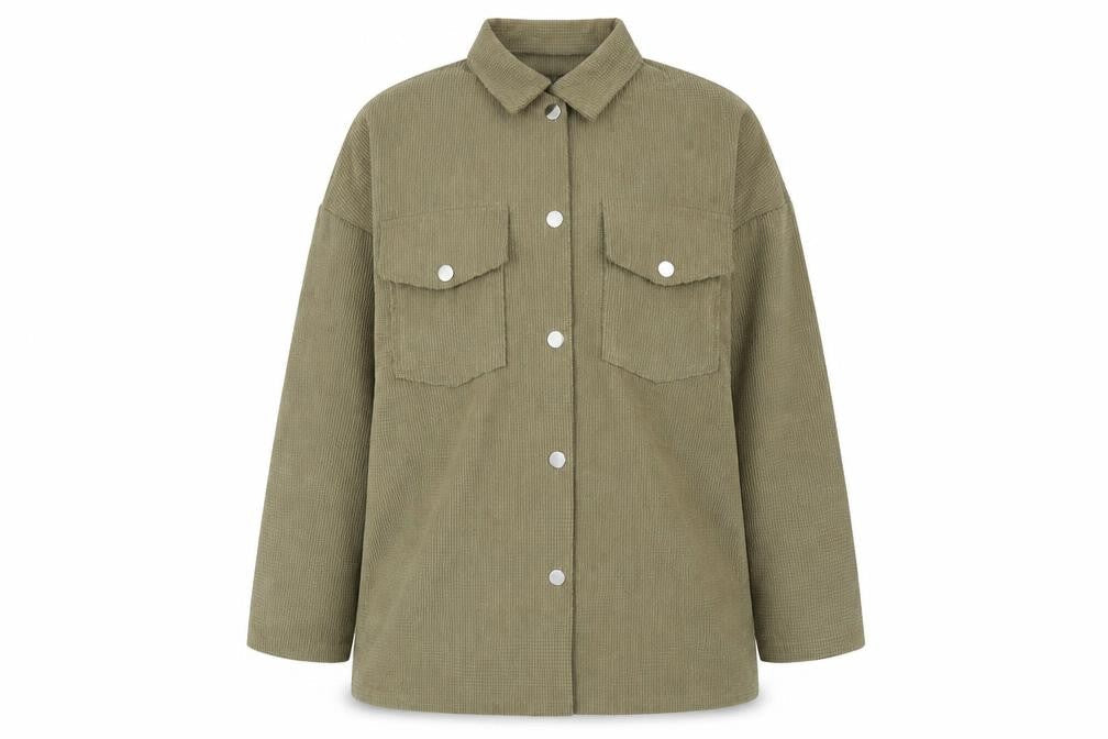 SheIn Womens Green   Jacket  Size M  Snap