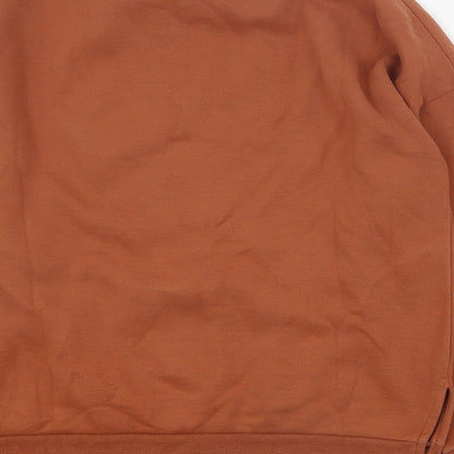 New Look Womens Brown  Polyester Pullover Sweatshirt Size 8  Pullover