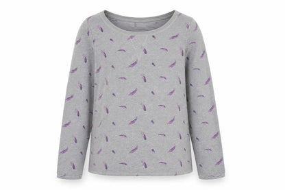 Womens UK Size S ESMARA Grey Pullover Sweatshirt