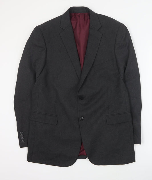 Mens UK Size L Marks and Spencer Regular Grey Suit Jacket