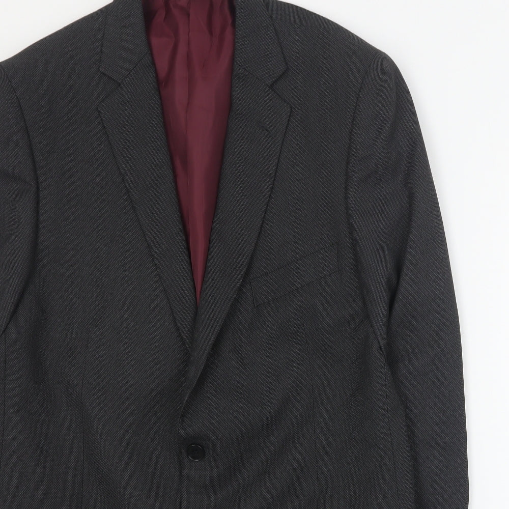 Mens UK Size L Marks and Spencer Regular Grey Suit Jacket