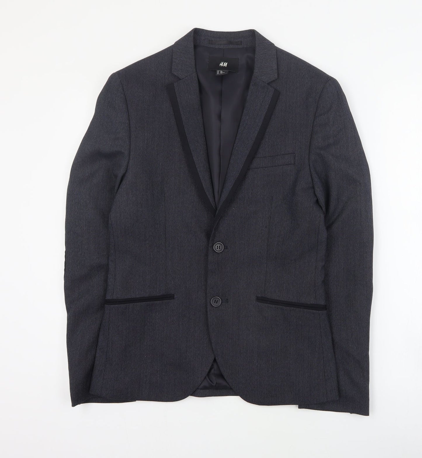 Mens UK Size S H&M Regular Grey Suit Jacket