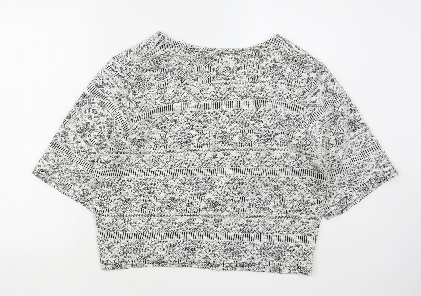 Womens UK Size 14 Atmosphere Grey Cardigan Jumper