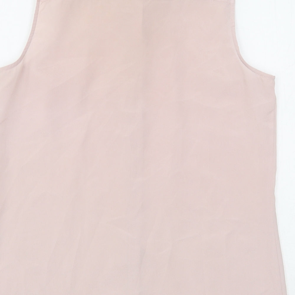 Womens UK Size M Violet & Claire Pink Basic Blouse