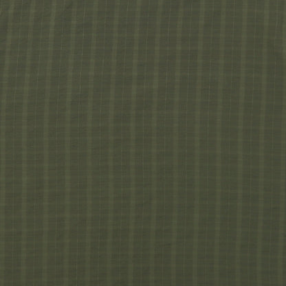 TU Womens Green Check Polyester Basic Blouse Size 14 Round Neck