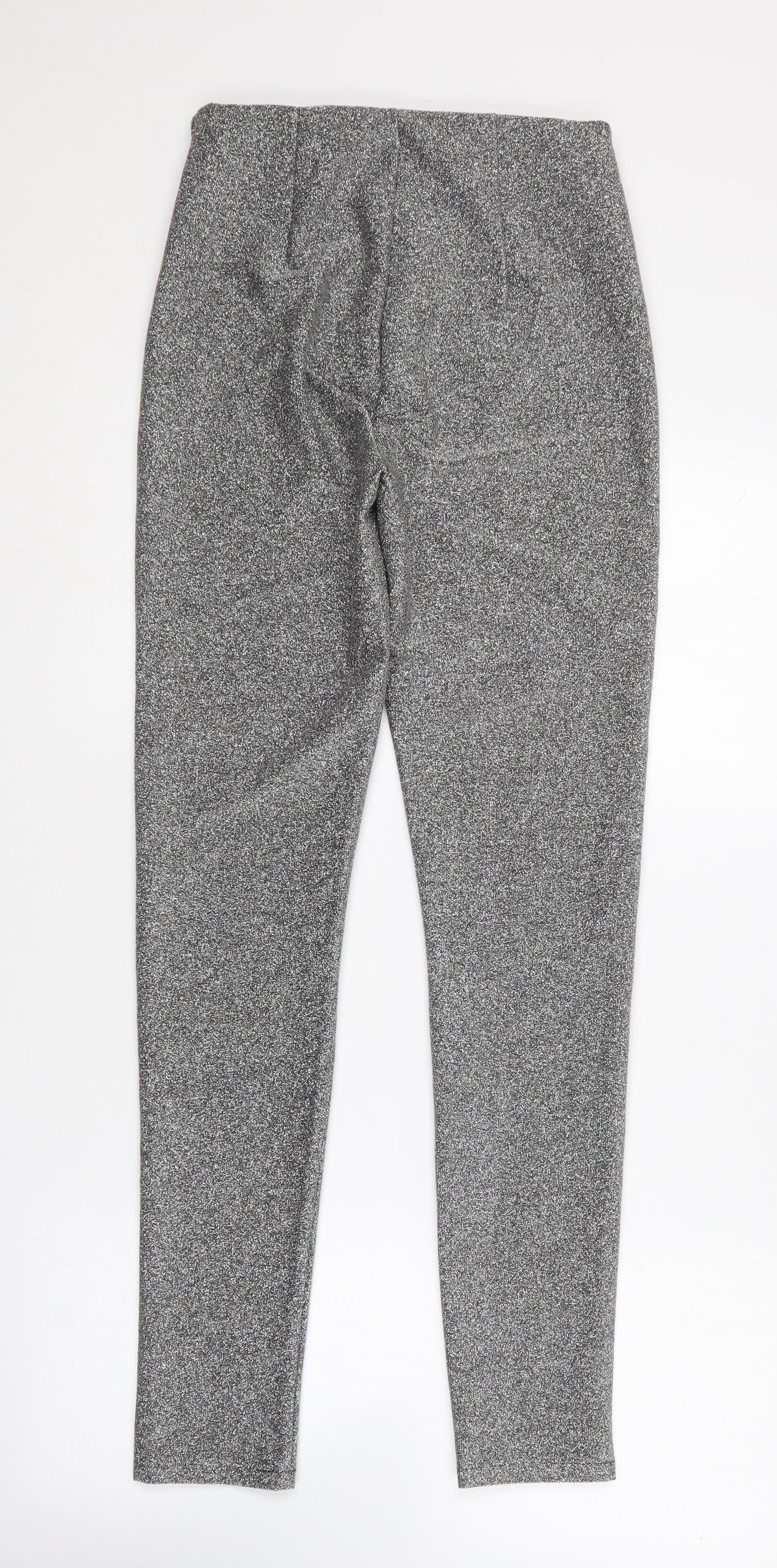Womens UK Size 10 H&M Regular Fit Jegging Black Trousers
