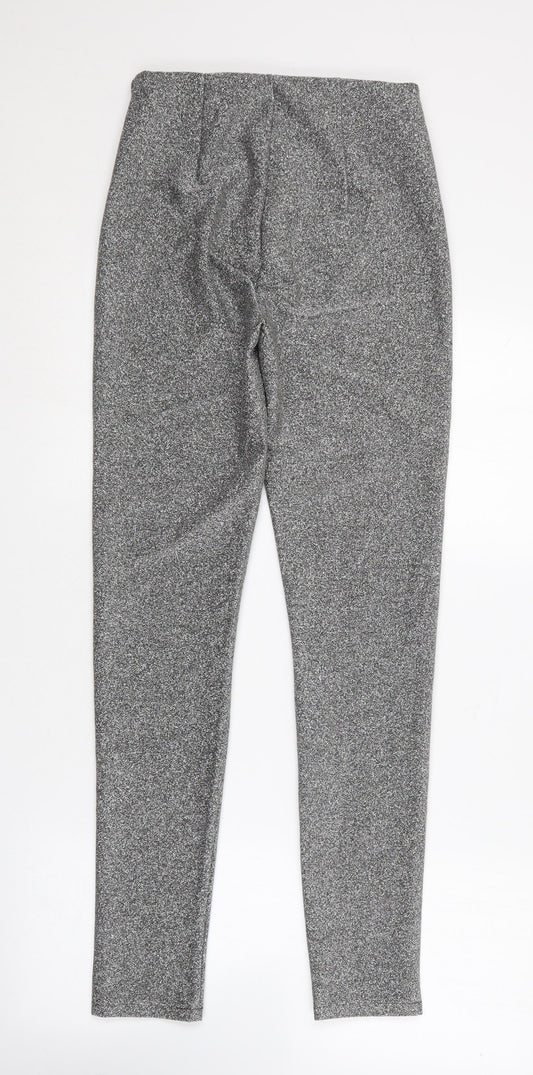 Womens UK Size 10 H&M Regular Fit Jegging Black Trousers