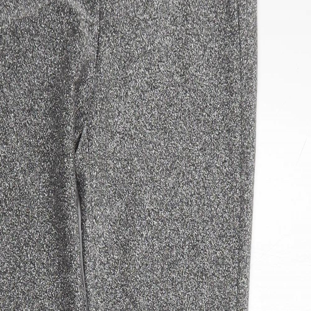Womens UK Size 10 H&M Regular Fit Jegging Black Trousers