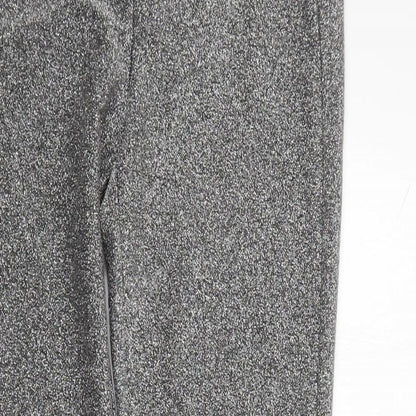 Womens UK Size 10 H&M Regular Fit Jegging Black Trousers