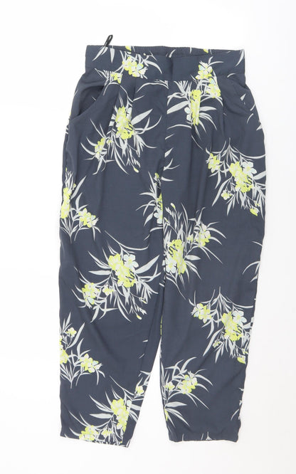 Womens UK Size S VERO MODA Regular Fit Harem Multicoloured Trousers