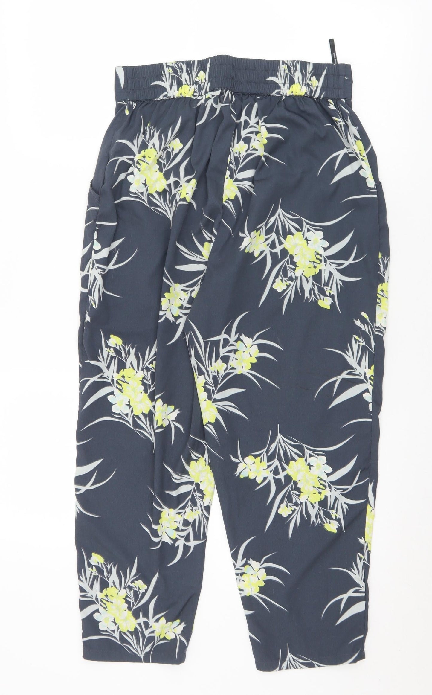 Womens UK Size S VERO MODA Regular Fit Harem Multicoloured Trousers