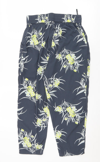 Womens UK Size S VERO MODA Regular Fit Harem Multicoloured Trousers