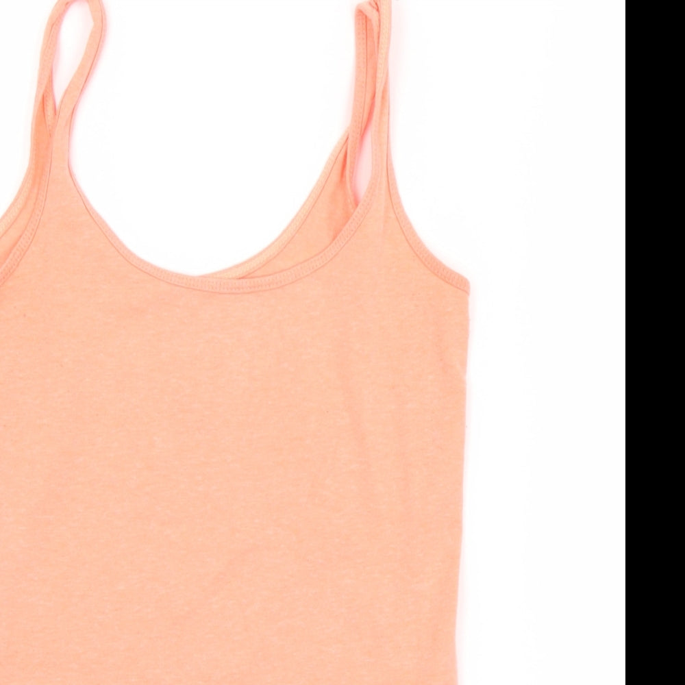 Womens UK Size 8 Atmosphere Orange Camisole Tank