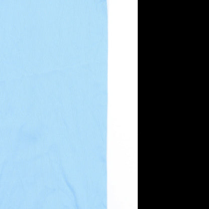 Primark Womens Blue  Nylon Tank Dress  Size 14  Round Neck