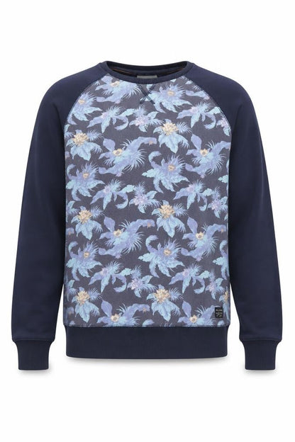 Mens UK Size M Blend Blue Pullover Sweatshirt