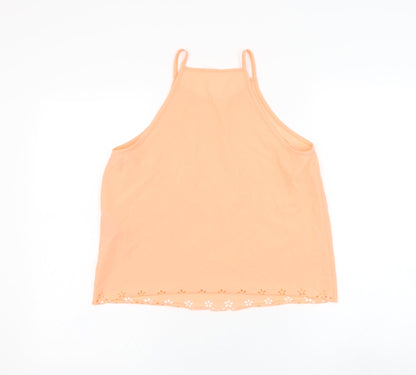 Womens UK Size 14 Atmosphere Pink Basic Tank