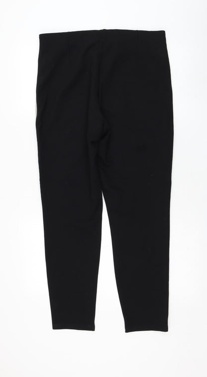 Only Womens Black  Viscose Jogger Leggings Size 32 in L27 in