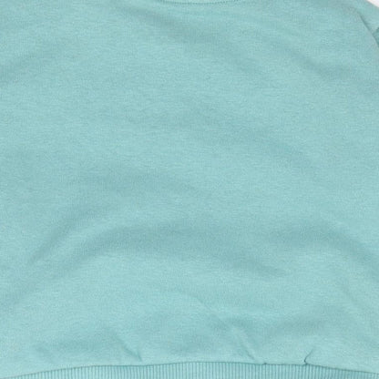 Marks and Spencer Boys Green  Cotton Pullover Jumper Size 9-12 Months  Pullover - Brother