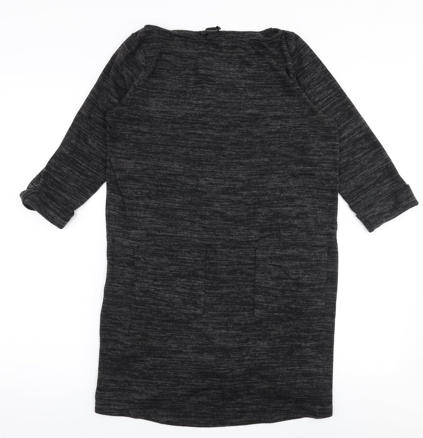 Womens UK Size 12 Atmosphere Grey Pullover Jumper
