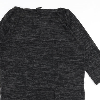 Womens UK Size 12 Atmosphere Grey Pullover Jumper