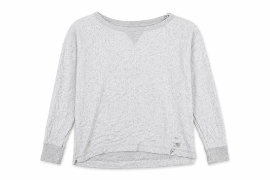 John Lewis Womens Grey Round Neck  Viscose Pullover Jumper Size 14