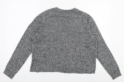 Womens UK Size M H&M Grey Pullover Jumper