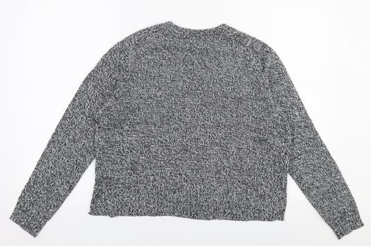Womens UK Size M H&M Grey Pullover Jumper