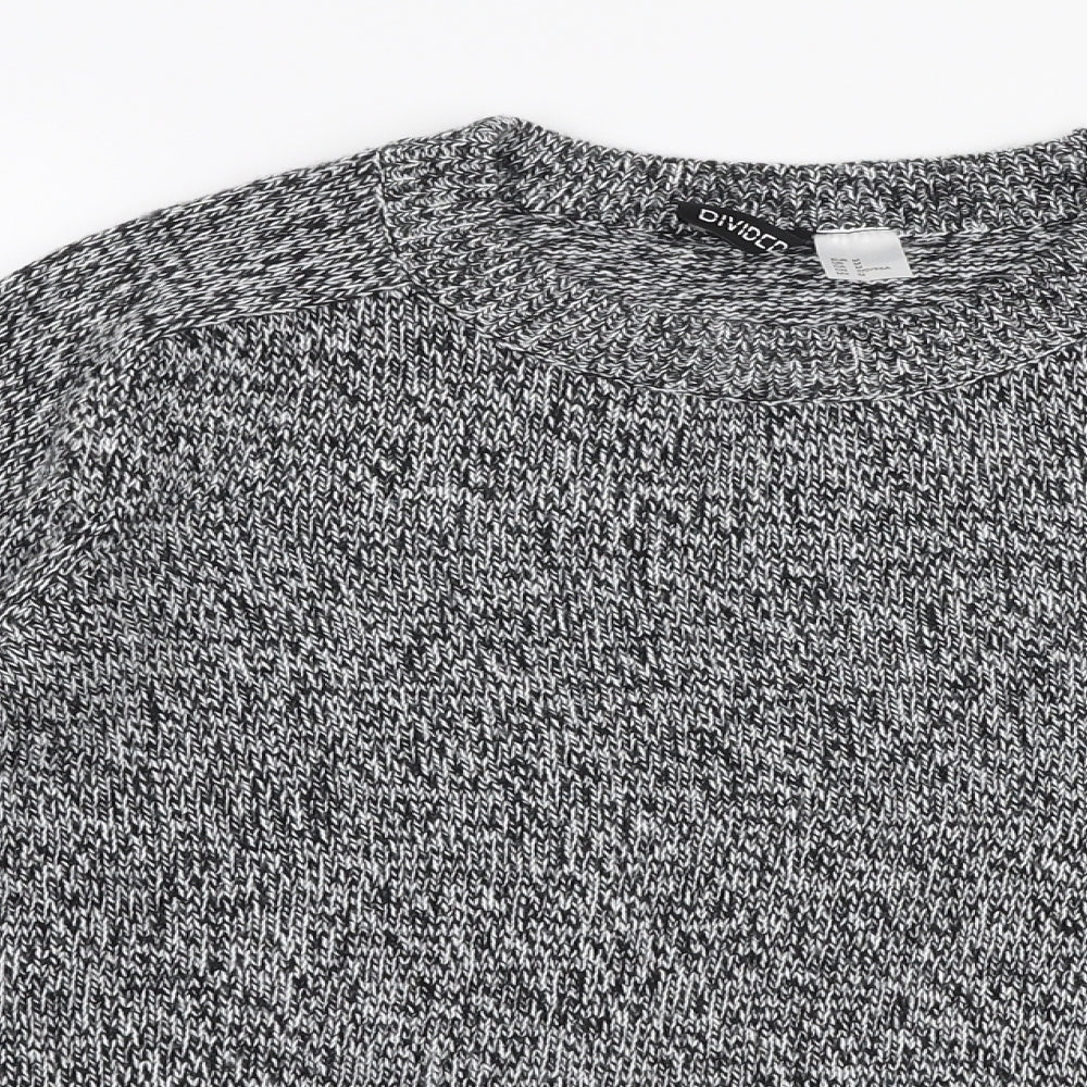 Womens UK Size M H&M Grey Pullover Jumper